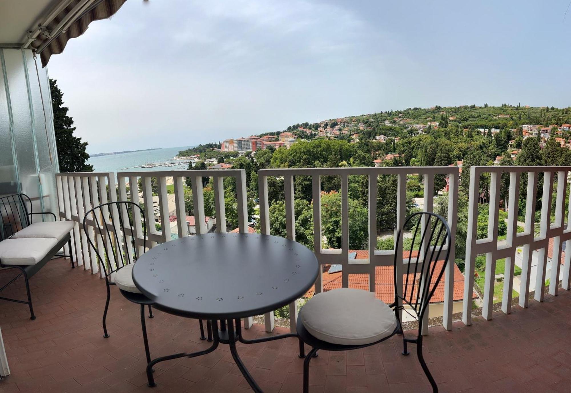Portoroz Center Sea View Bl1 아파트 외부 사진